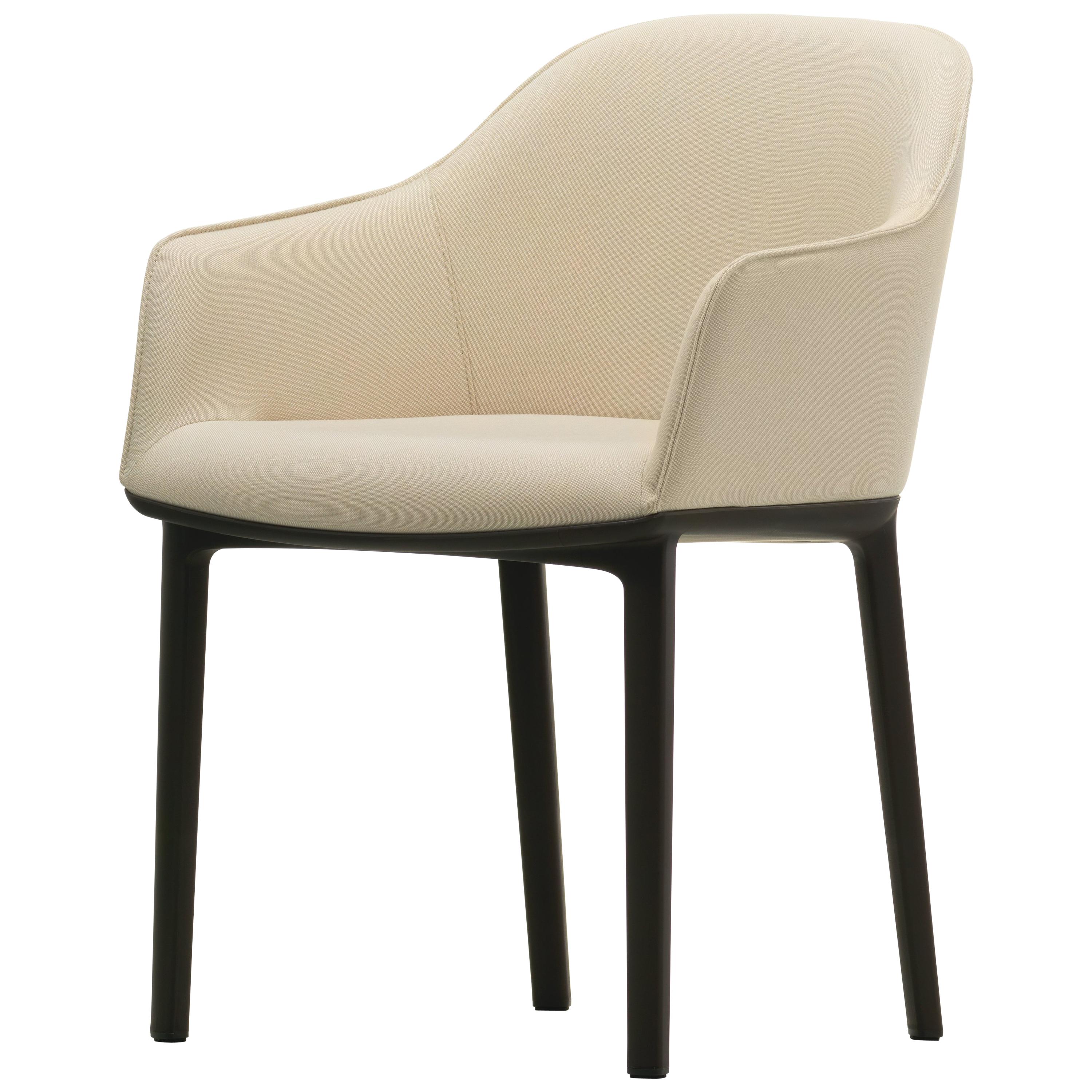 Vitra Softshell Chair in Ivory Laser by Ronan & Erwan Bouroullec For Sale