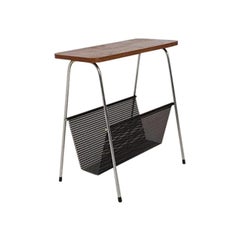 Cees Braakman for Pastoe Attributed Side Table or Magazine Rack, Dutch Modern