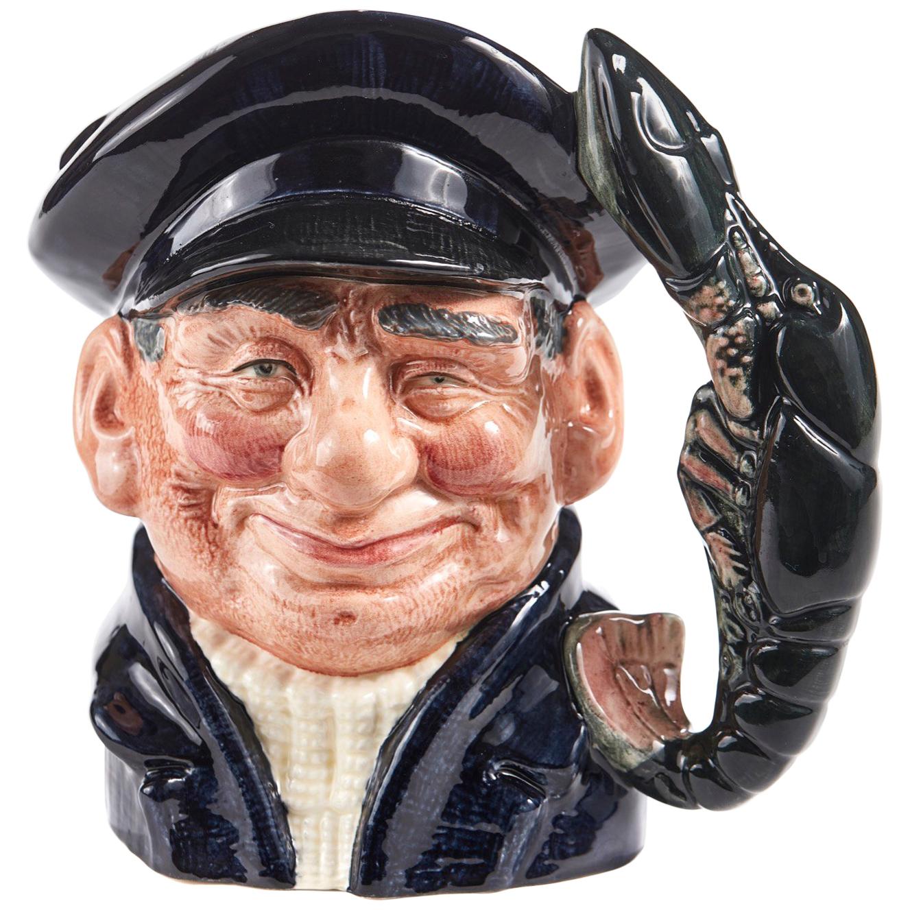 Character 'Lobster Man' Toby Jug by Royal Doulton For Sale at 1stDibs