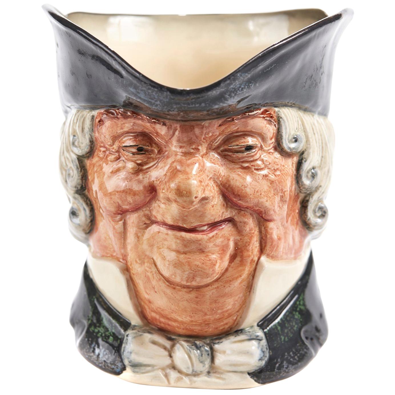 Character 'Parson' Toby Jug by Royal Doulton For Sale
