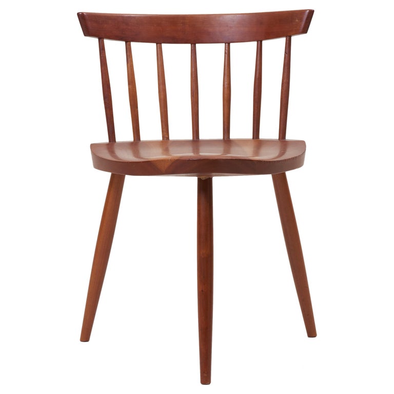 Early Nakashima Studio Mira Nakashima Mira Chair in Cherry at