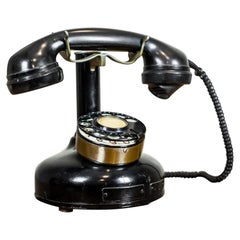 Vintage Telephone with a Rotary Dial, circa 1940