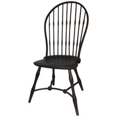 19th Century Windsor Chair with Balloon Back