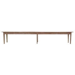 Patinated Dining or Console Table