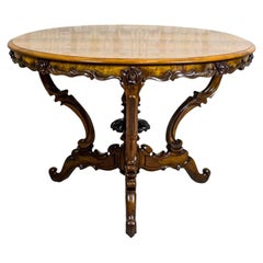 19th Century Round Louis Philippe Table