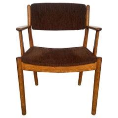Midcentury Danish Oak Armchair by Poul Volther for FDB Møbler, 1950s