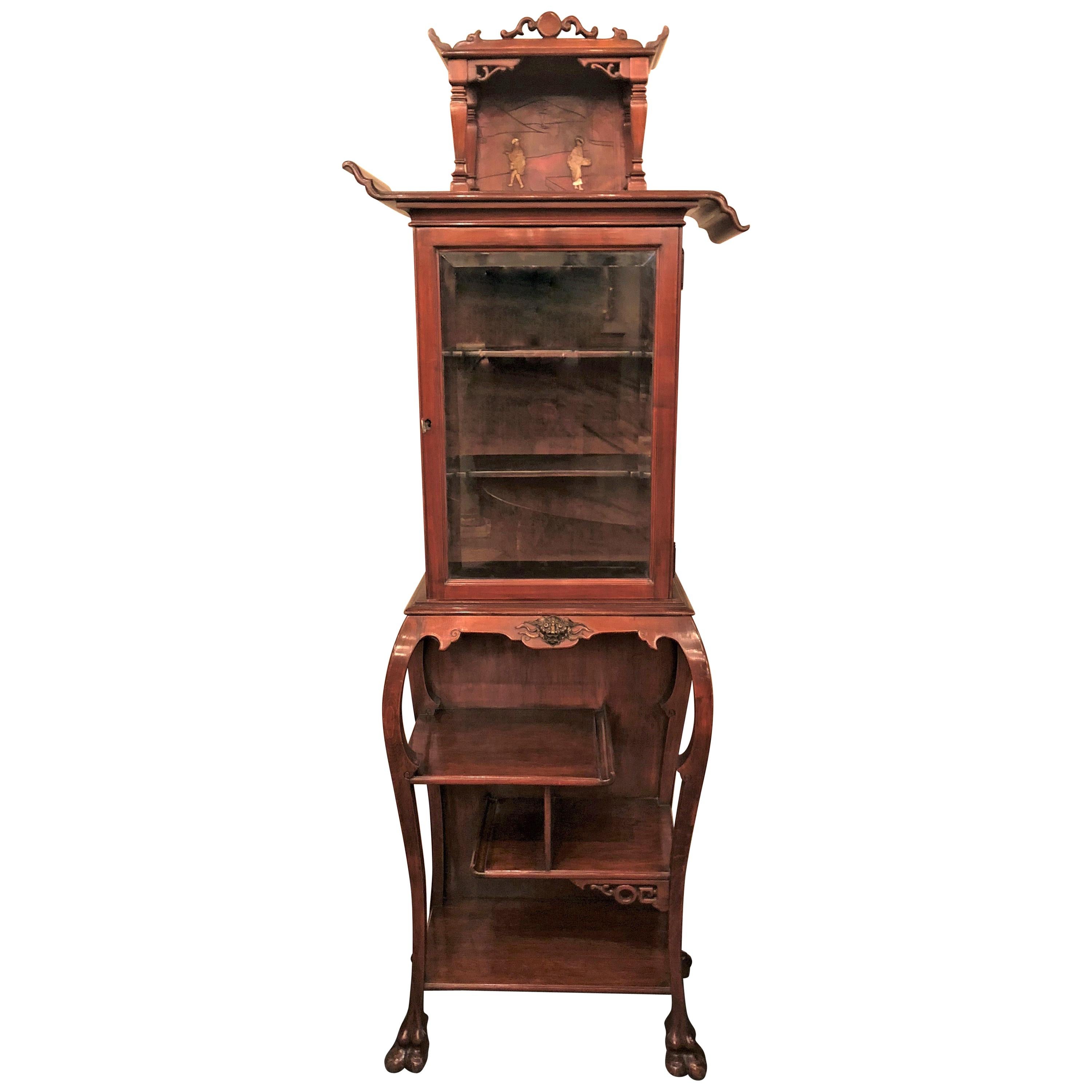 Antique Chinese Display Cabinet, 100 Years Old