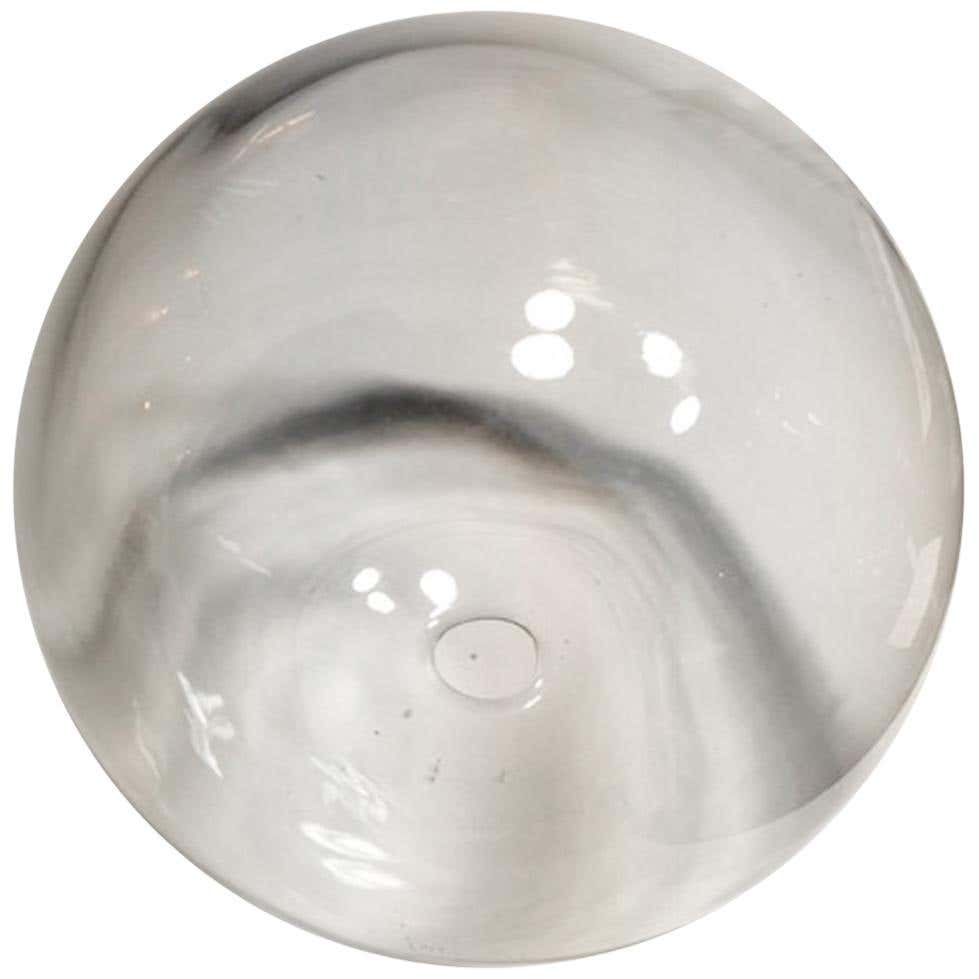 Italy Clear Sphere Glass Minimalist Style Contemporary Decorative ...