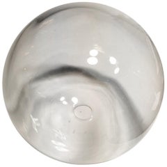 Italy Clear Sphere Glass Minimalist Style Contemporary Decorative Object