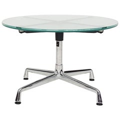 Eames Glass and Chrome "Contract" Aluminium Group Coffee Table for Vitra, 2004