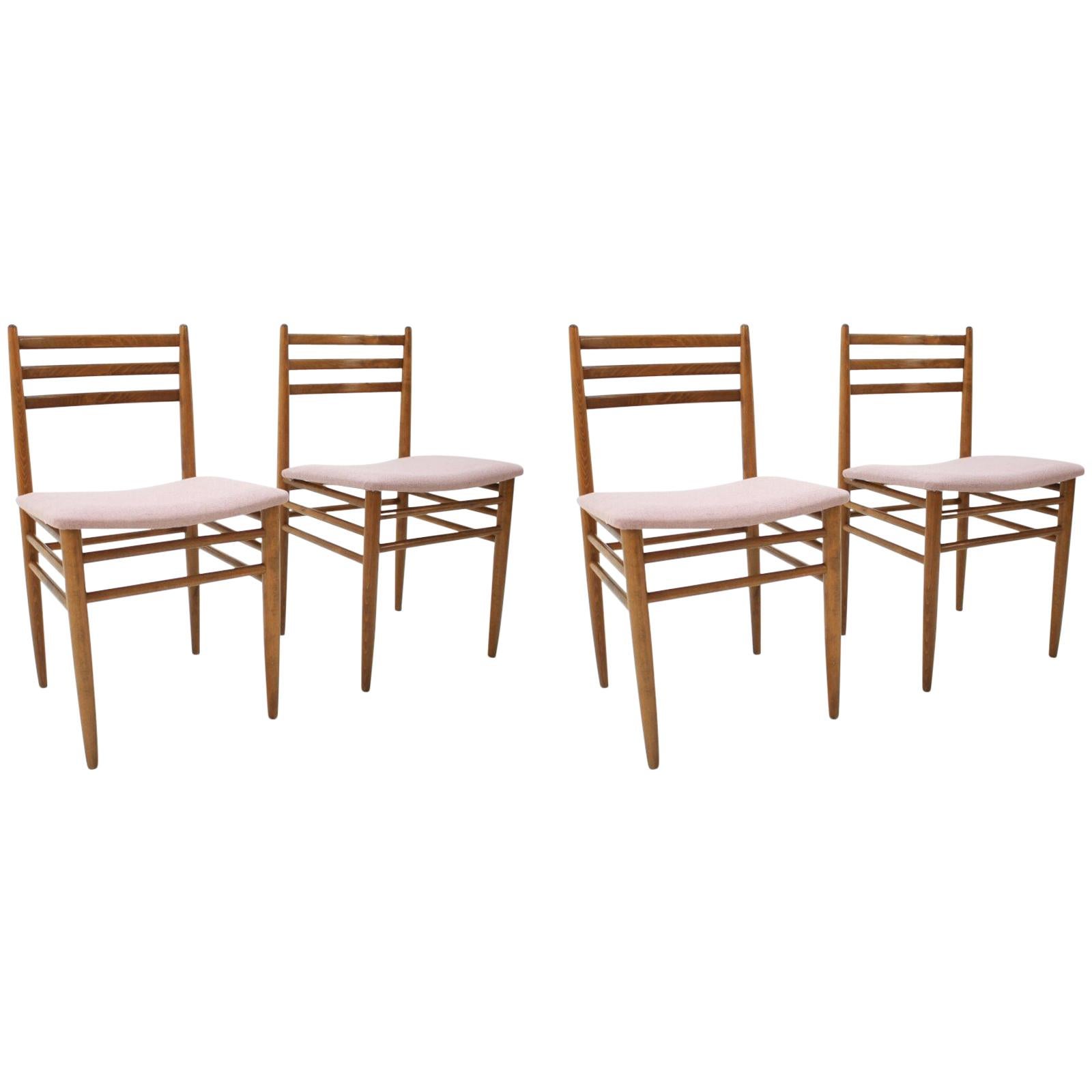 Set of Four of Dining Chairs, 1960s