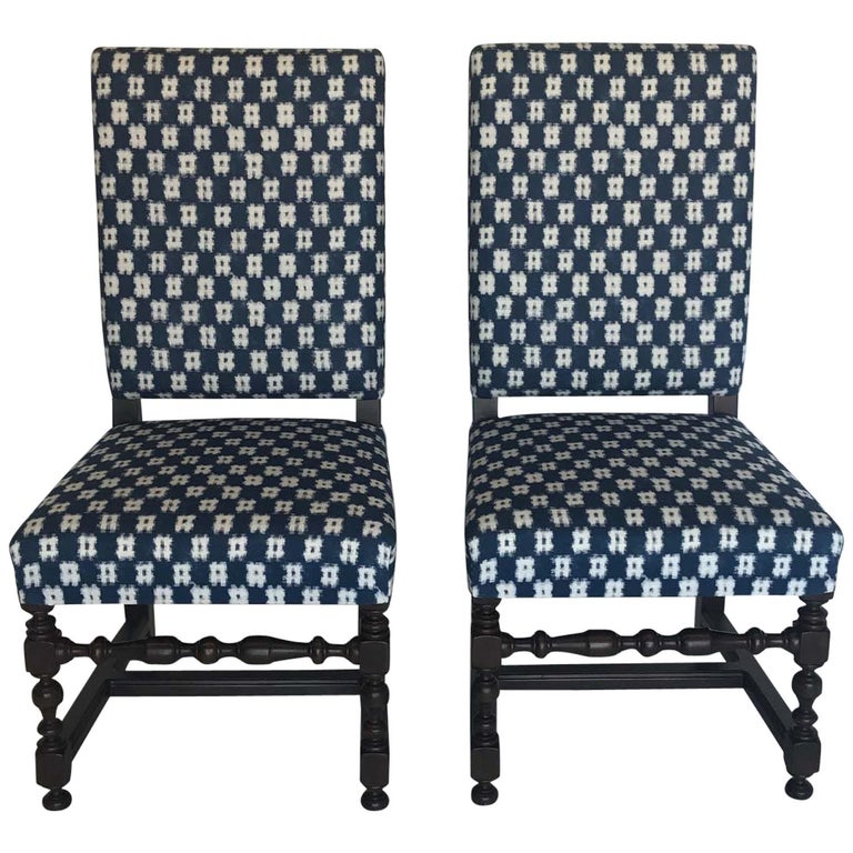 Dos Gallos Custom Upholstered Dining Or Desk Chair For Sale At 1stdibs