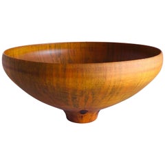 Norfolk Island Pine Translucent Bowl by Gene Bickerstaff