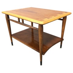 Vintage Acclaim Series Side Table with Shelf by Andre Bus for Lane