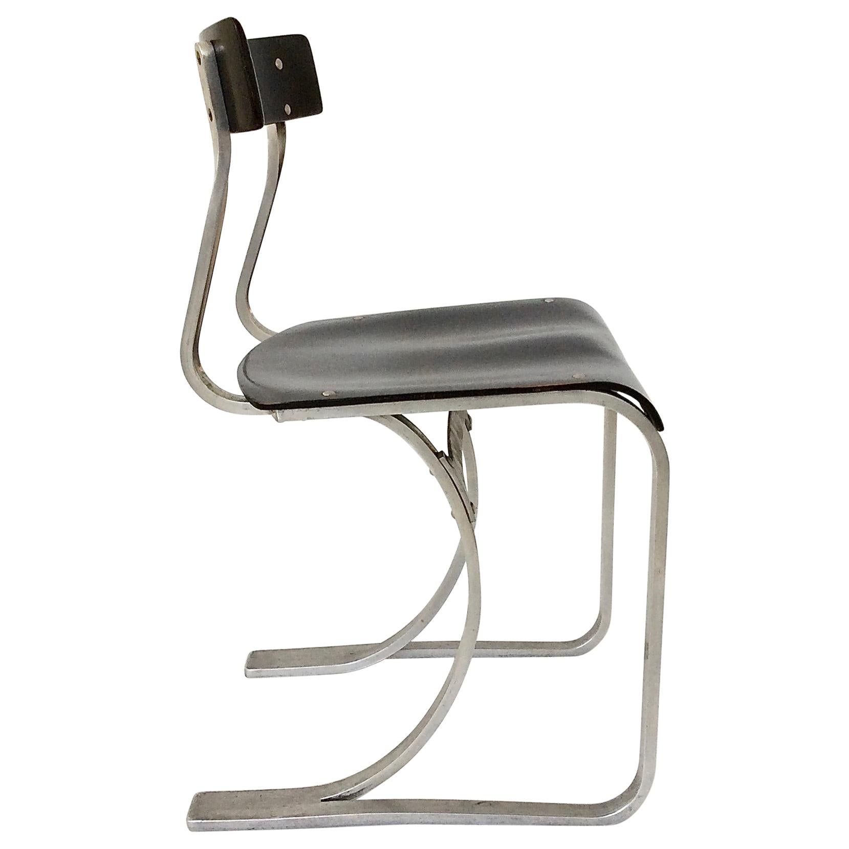 Marcel Breuer Rare Aluminium Chair, circa 1932
