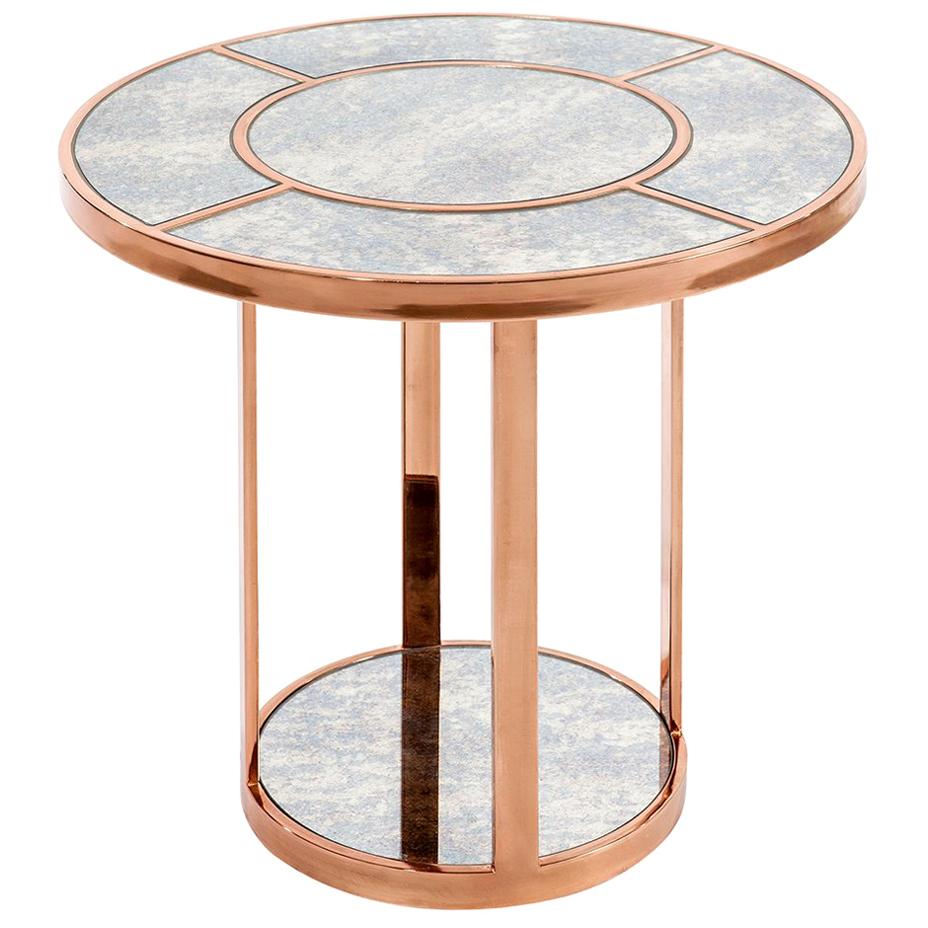 Side-Liner Table, Modern Art Deco Side or Coffee Table