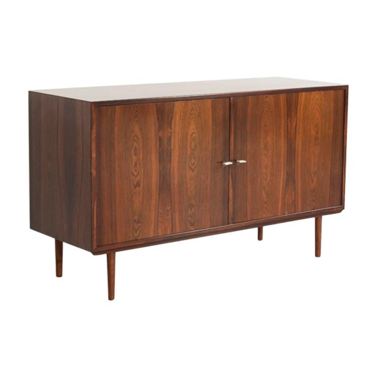 Midcentury Danish Sideboard in Rosewood with 2 Doors, 1960s