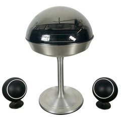 Lecteur stéréo/lecteur d'enregistrement Apollo 860 de l'ère spatiale moderniste:: à bulles:: par Electrohome