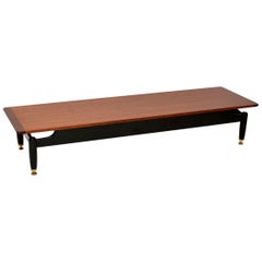 1950s Retro Afromosia Coffee Table / Bench by G- Plan