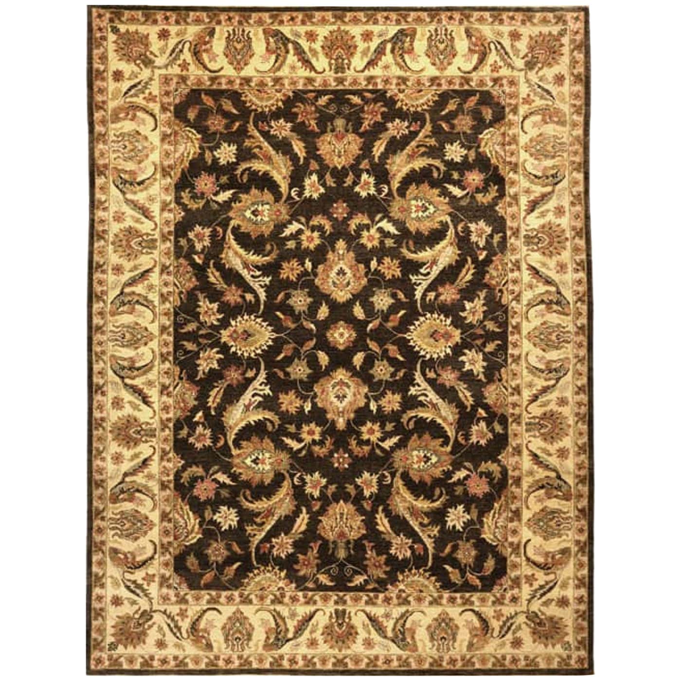 Traditional Hand-woven Indian Agra Rug For Sale at 1stDibs