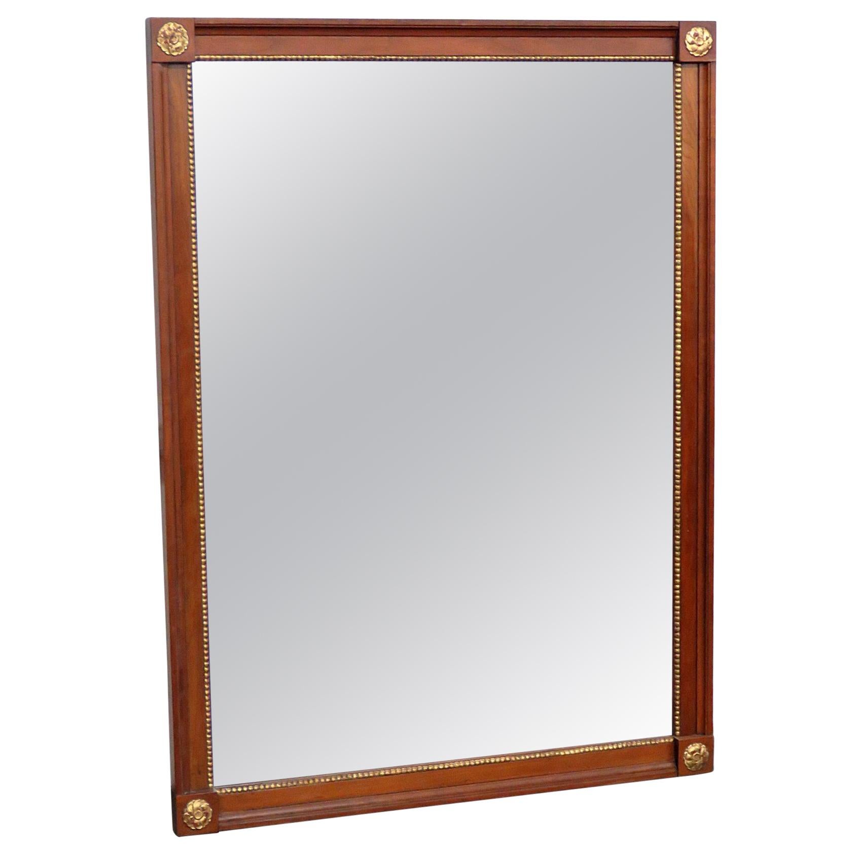 Kindel Furniture Belvedere Regency Style Wall Mirror