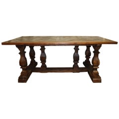 Magnificent 18th Century French Parqueted Table