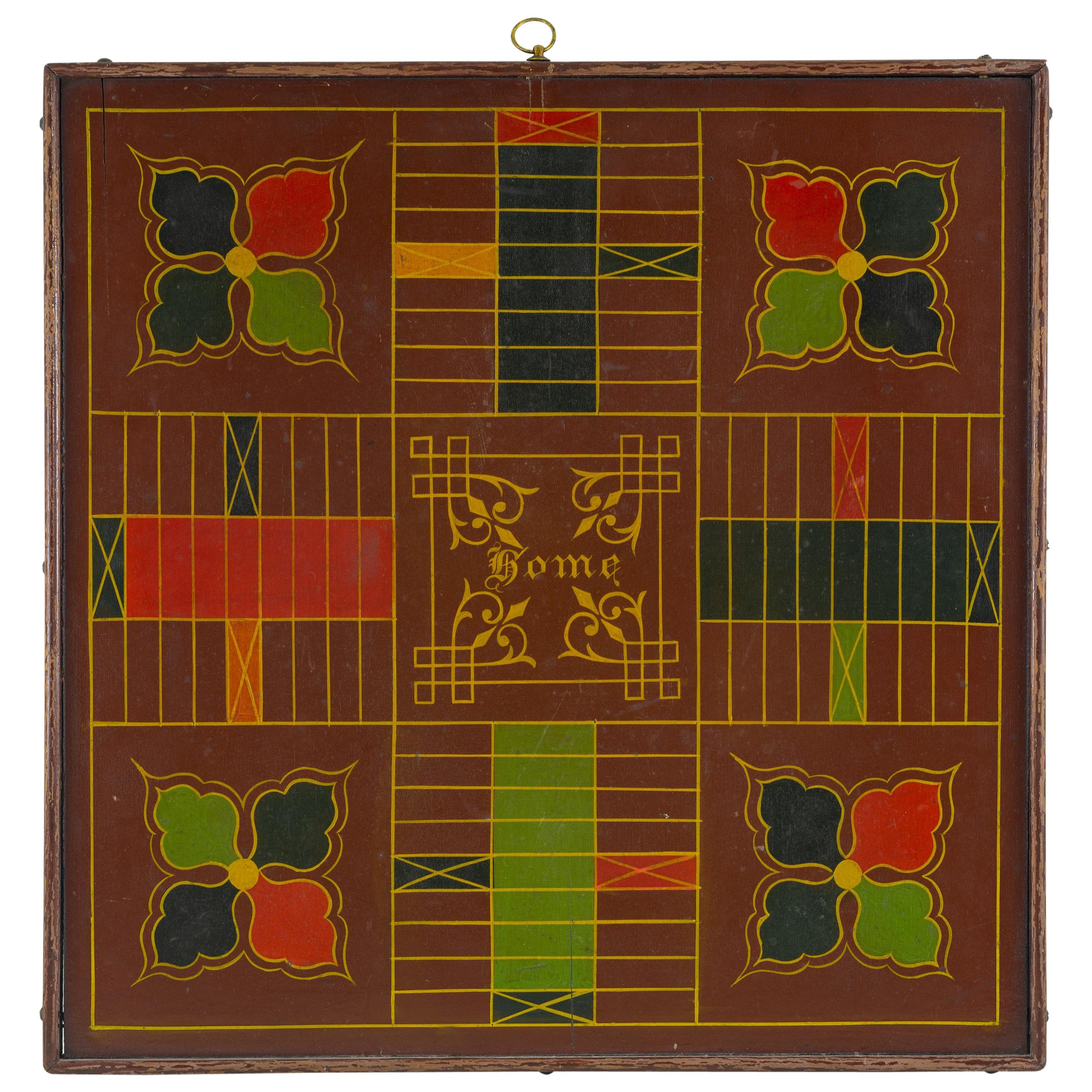 Double Sided Game Board, Parcheesi and Checkers