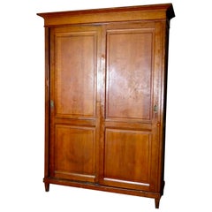 French Oak Library Cabinet, circa 1890