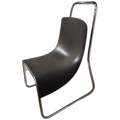 Modern Black Baleri Littlebig Armless Chair by Jeff Miller