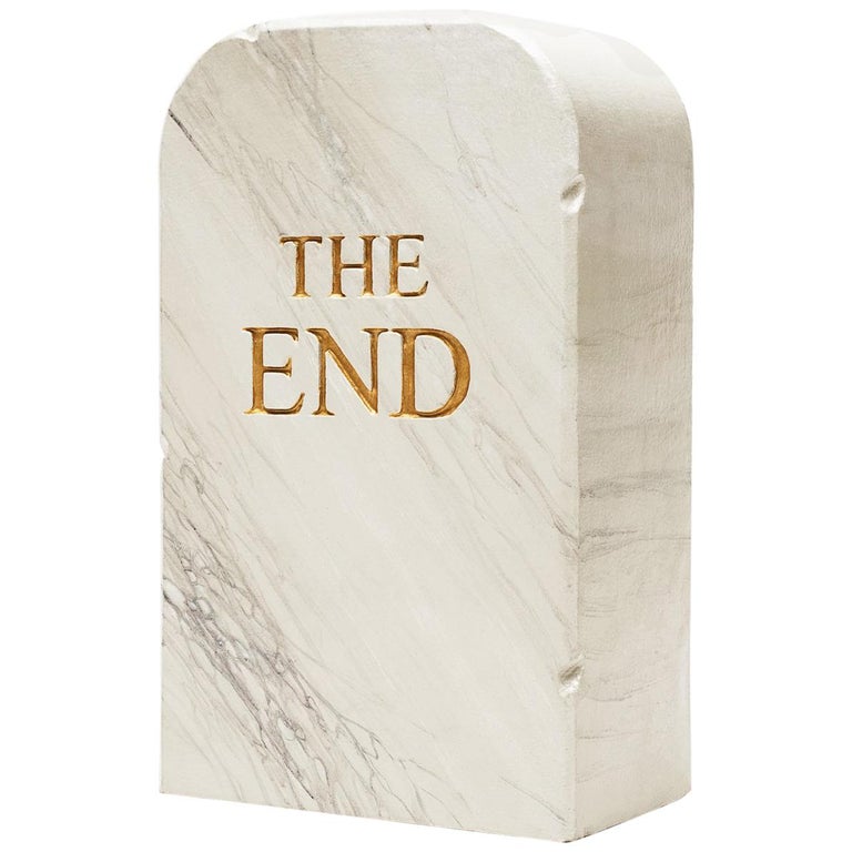 Maurizio Cattelan and Pierpaolo Ferrari for Toiletpaper The End 1516 stool, new, offered by Gufram
