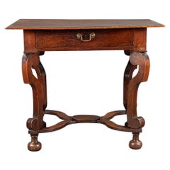 William and Mary Side Table