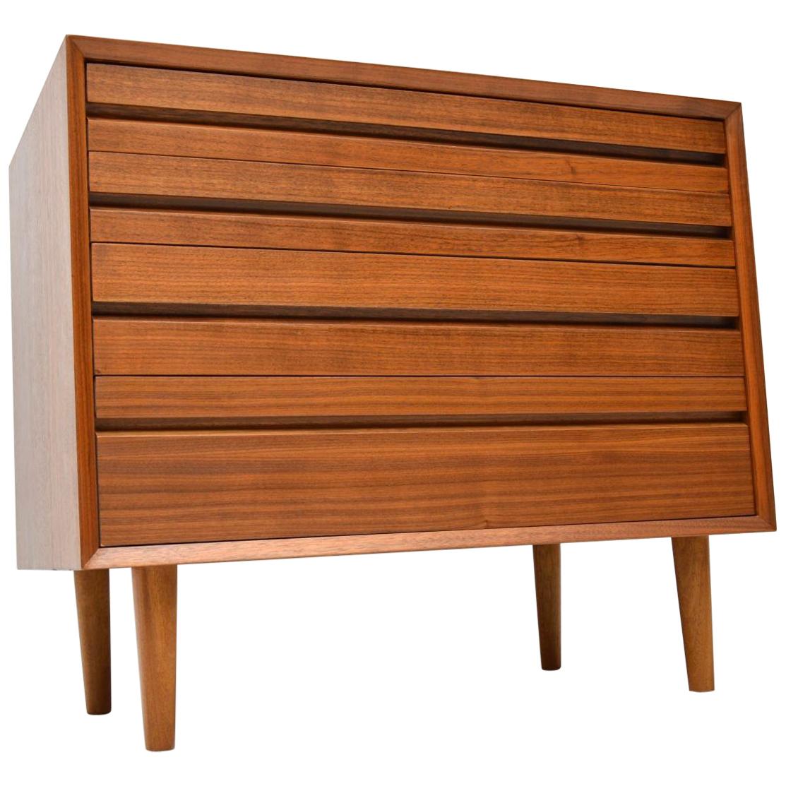 1960s, Vintage Walnut Chest of Drawers by Poul Cadovius