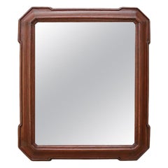 French Antique Wood Mirror, 19th Century