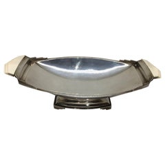 Art Deco Sterling Silver Tray / Fruit Bowl