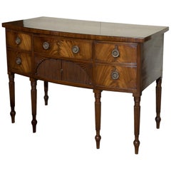 Regency Mahogany Bow-Fronted Sideboard