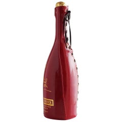 Jean Paul Gaultier for Piper-Heidsieck, Red Vinyl ‘Corset’ Wrap with Full Champ