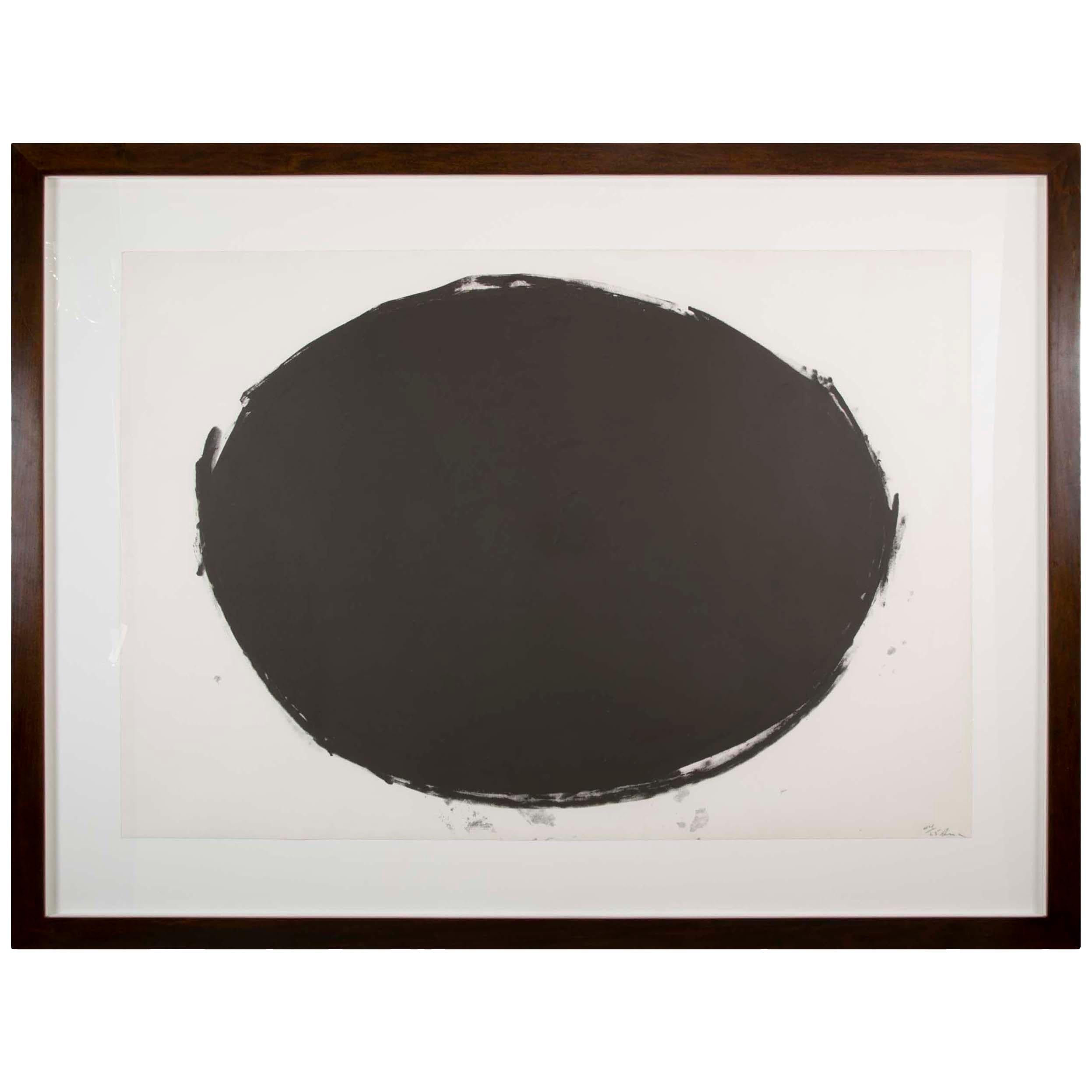 Richard Serra Lithograph Titled "Spoleto Circle"