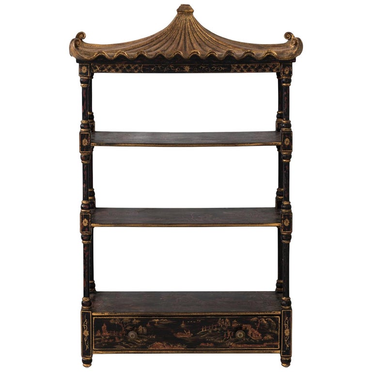 Pagoda Wall Shelf, circa 1980s at 1stDibs pagoda shelf