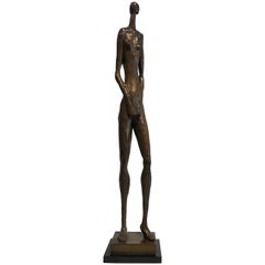 Anthony Quinn "Zulu Nude" Bronze Sculpture, 1985