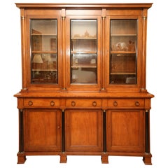 Biedermeier Style Library Cabinet by Baker