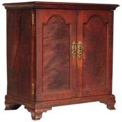 18th Century Pennsylvania Chippendale Double Door Spice Box