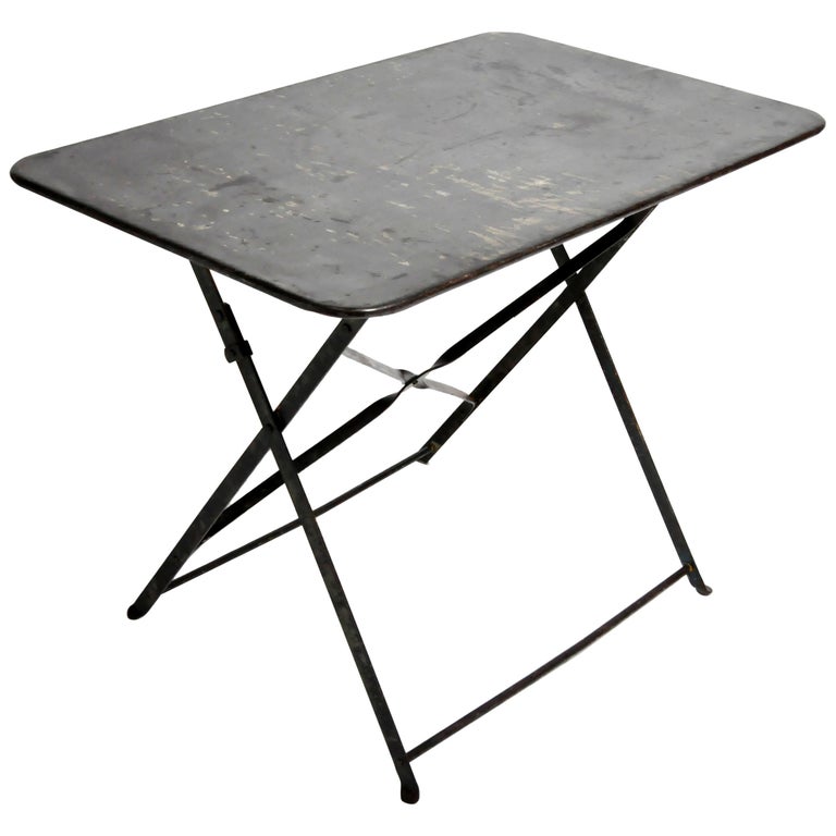 Metal Bistro Table at 1stDibs