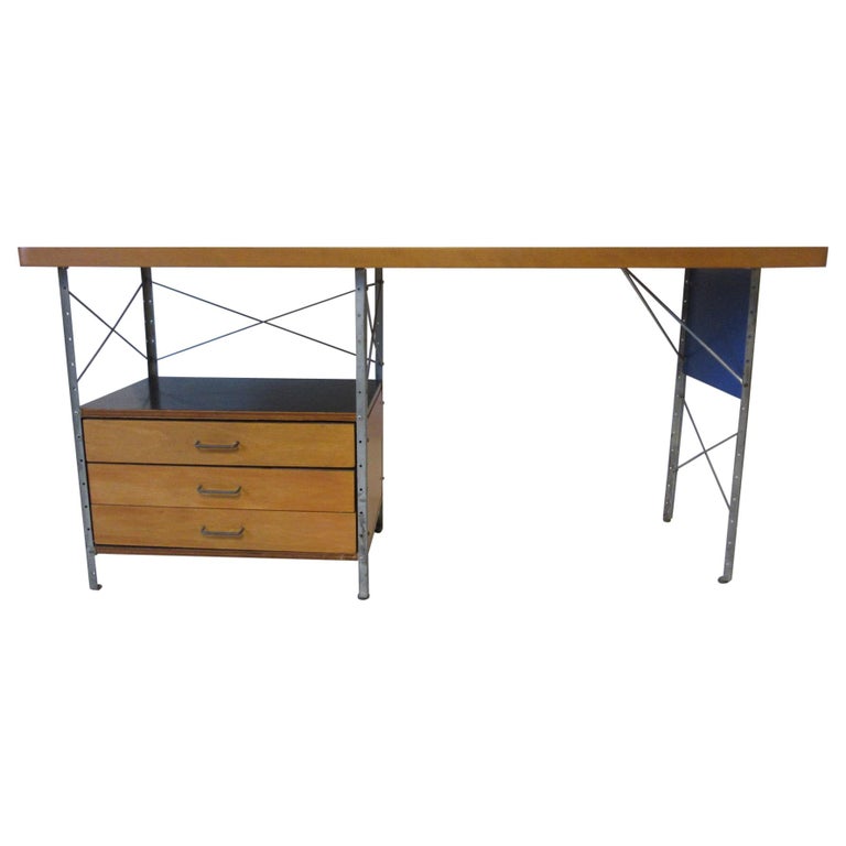Ray And Charles Eames Series One Esu Desk For Herman Miller At 1stdibs