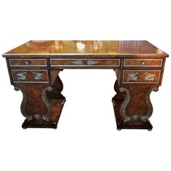 Vintage Tsar Desk Replica by Theodore Alexander