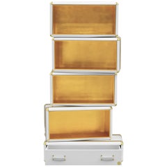 Fantasy Air Bookcase Limited Edition with Gold Leaf by Circu Magical Furniture