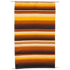 Flat-Weave Carpet, Sweden, 1950s Wall Hanging Tapestery