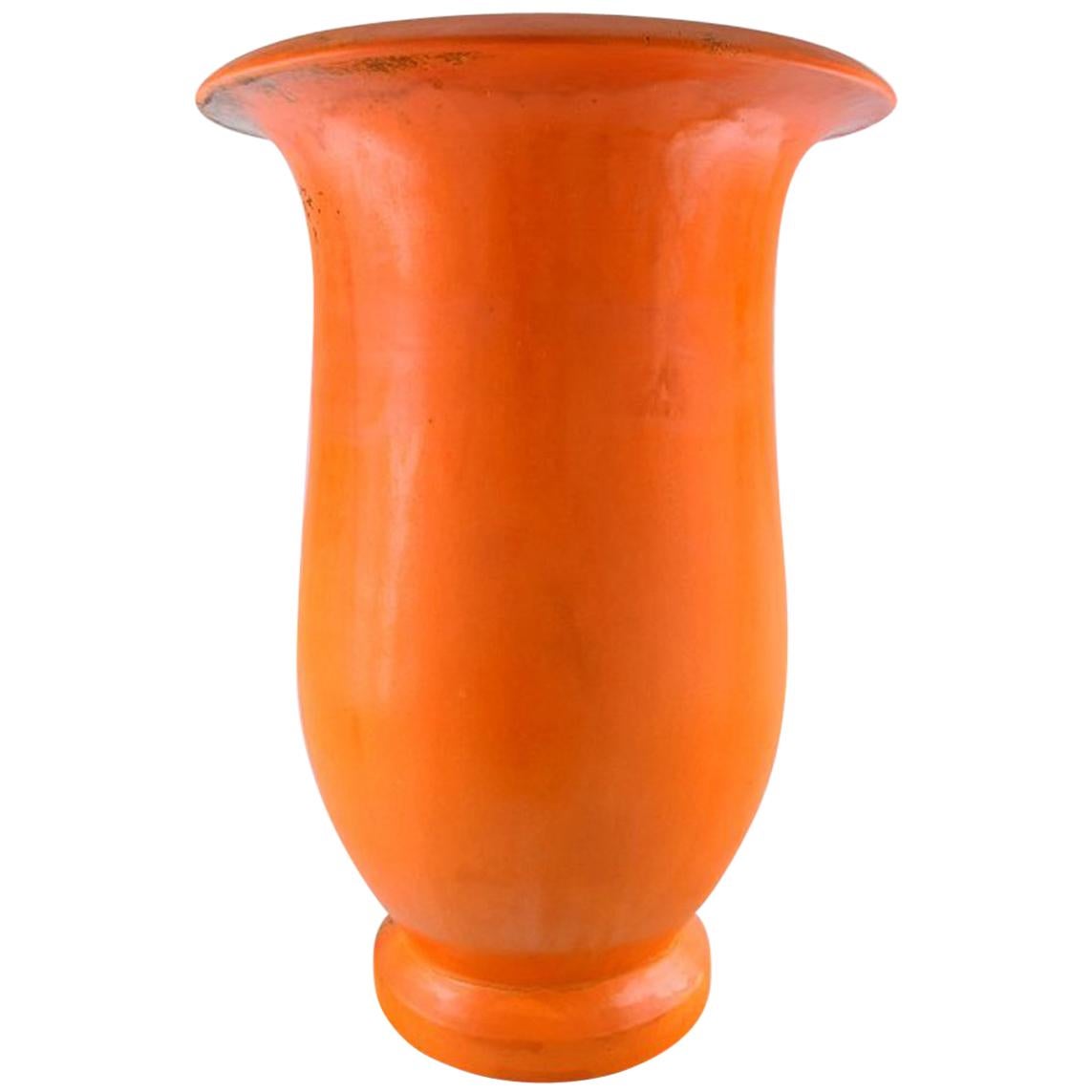 Svend Hammershøi for Kähler, HAK, Colossal Floor Vase in Glazed Stoneware For Sale