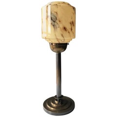 Antique Danish Art Deco Table Lamp Voss