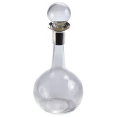 Art Deco Silver Plated Top Decanter