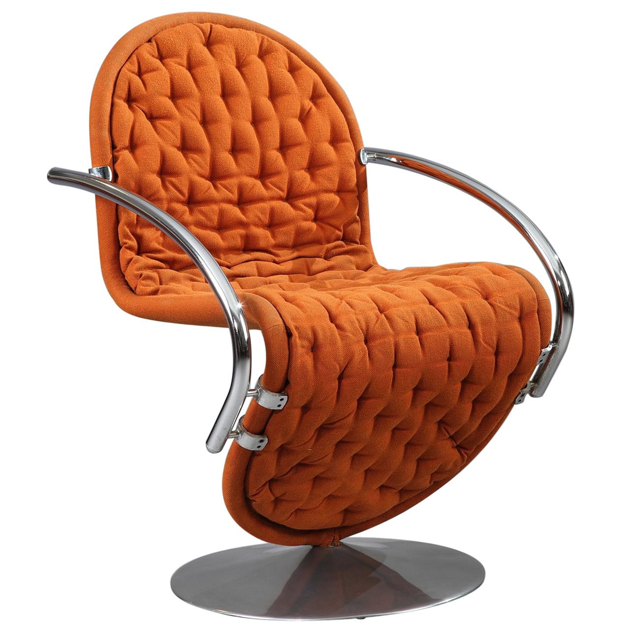 1-2-3 System Dining Armchair by Verner Panton for Fritz Hansen